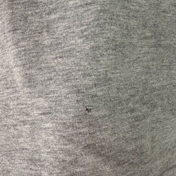 Mini Boden Girls size 11-12 year Gray Dress Short Sleeve Holes - Picture 6 of 9